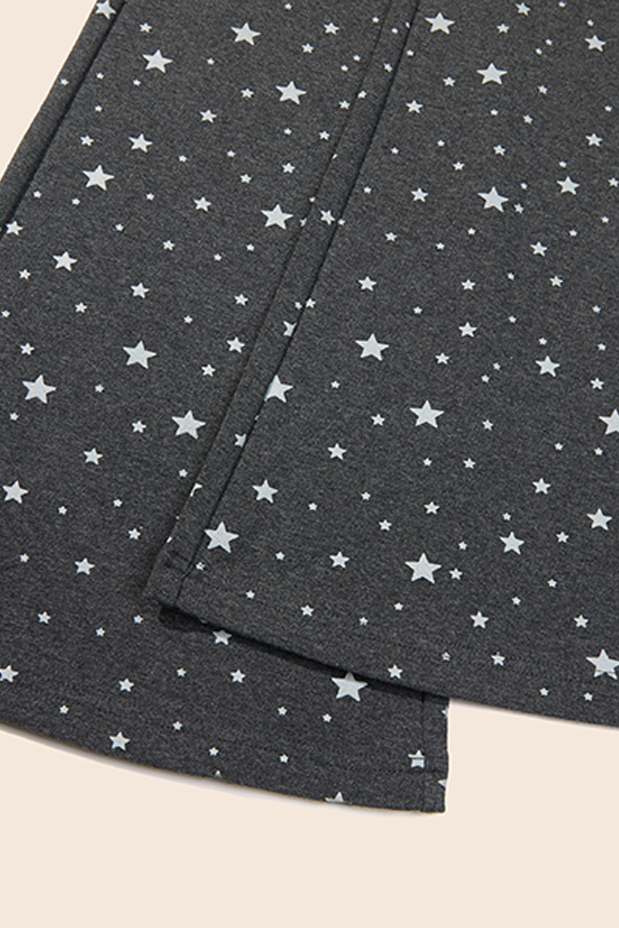 Star Print Flare Pants|yescci-YESCCI.com