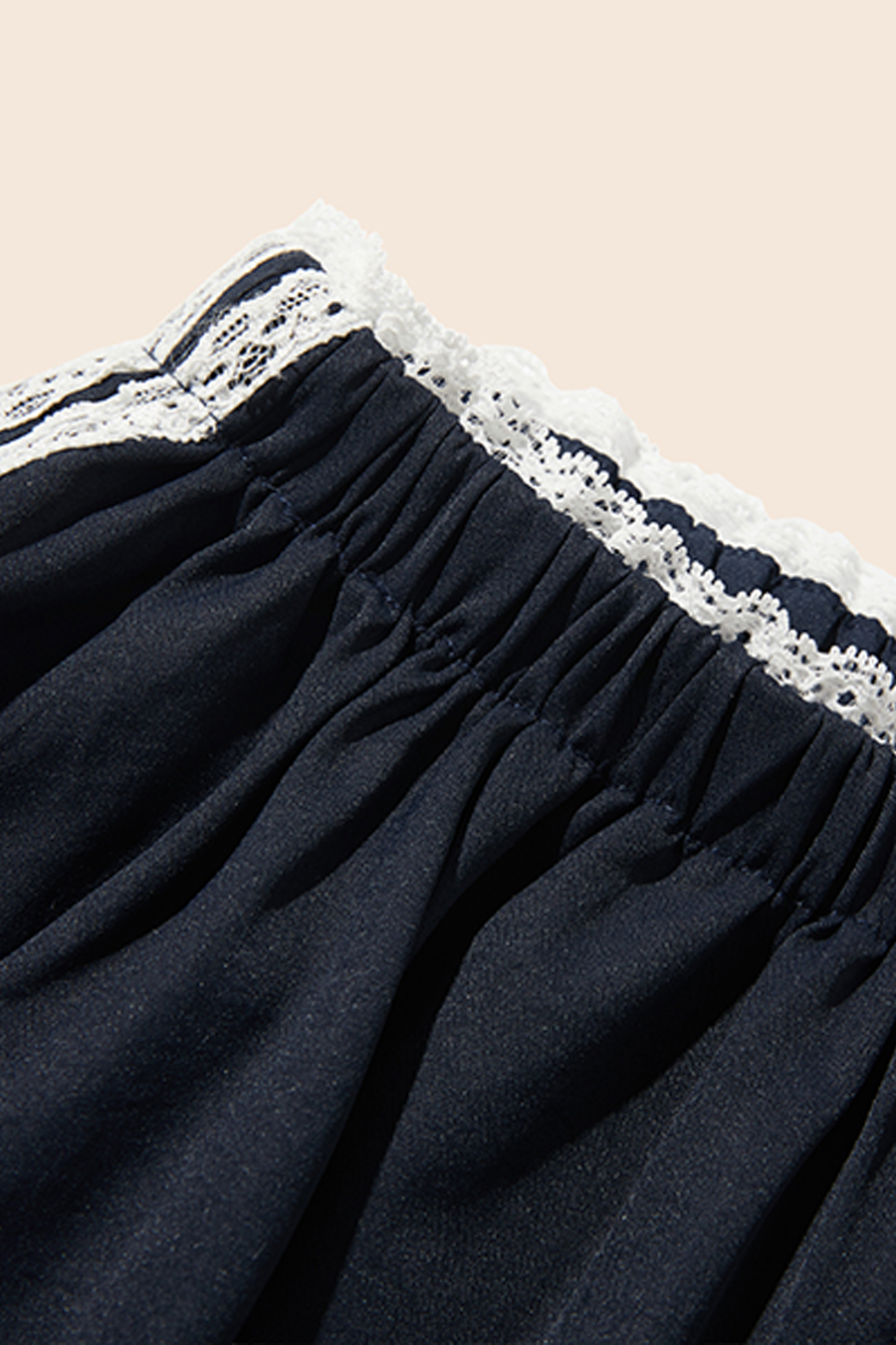 Retro Varsity Lace Trim Bloomers|yescci