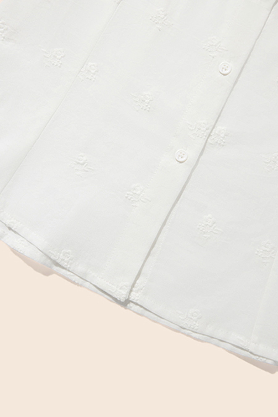 Short Sleeve Peter Pan Shirt|yescci-YESCCI.com