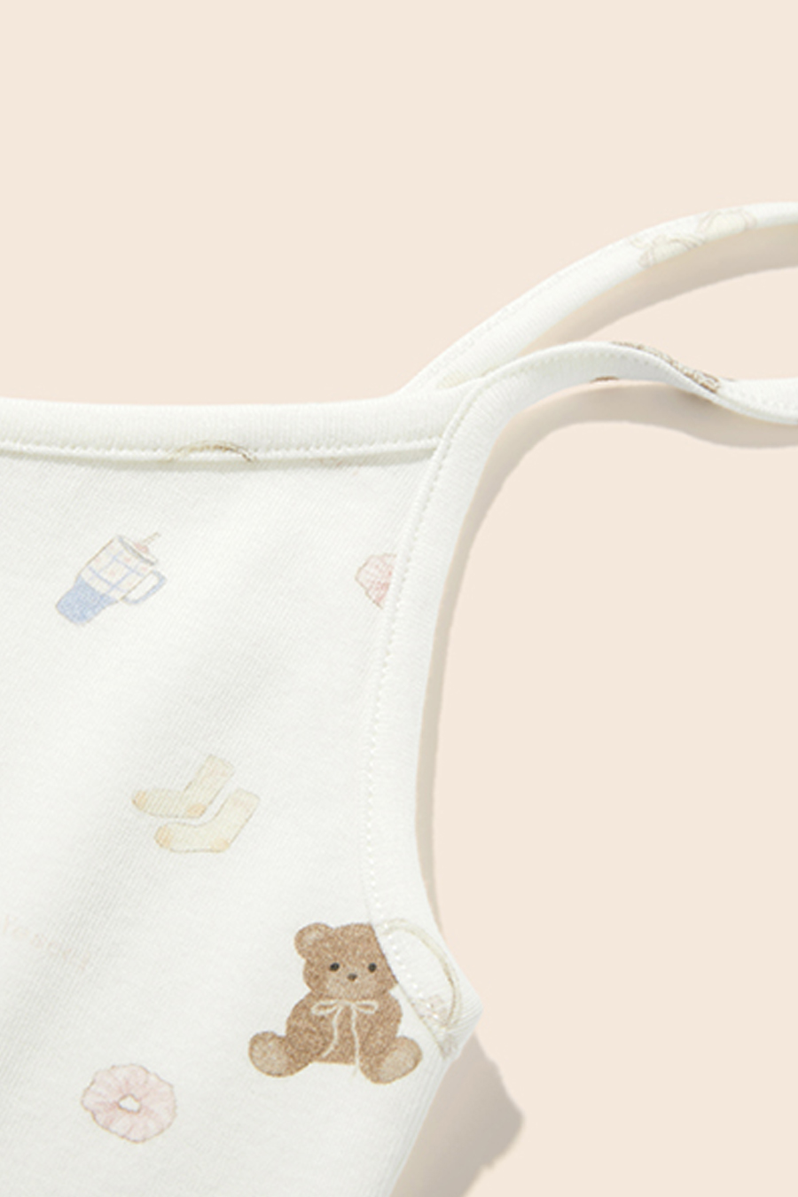 Teddy Bear Print Cami Top|yescci-YESCCI.com