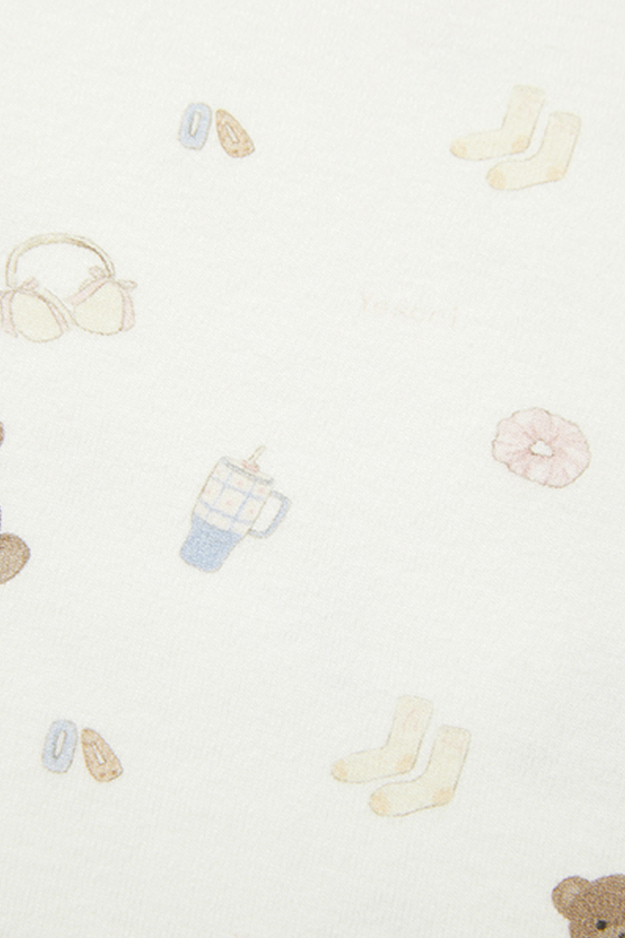 Teddy Bear Print Cami Top|yescci-YESCCI.com