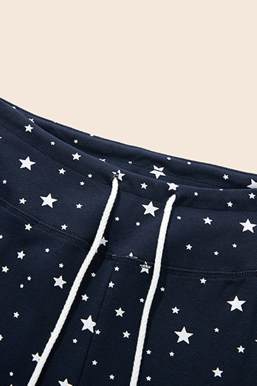 Star Print Flare Pants|yescci-YESCCI.com