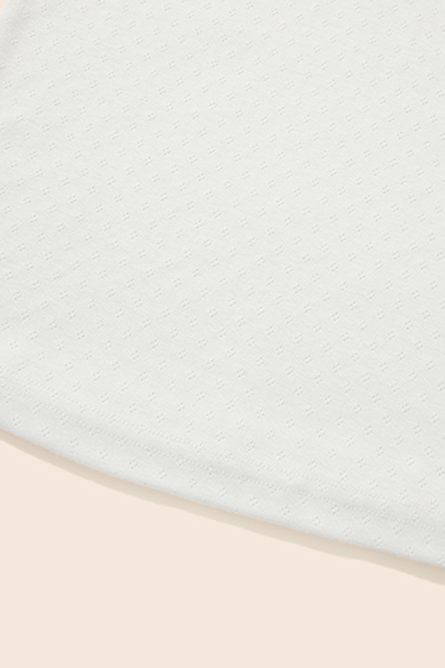 Square Neck Ruched Knit Tee|yescci-YESCCI.com