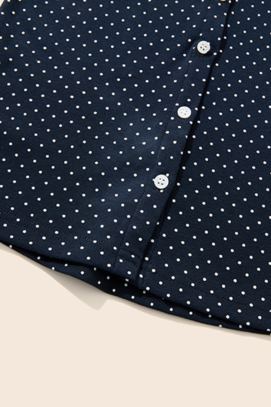 Cap Sleeve Polka Dot Blouse|yescci-YESCCI.com