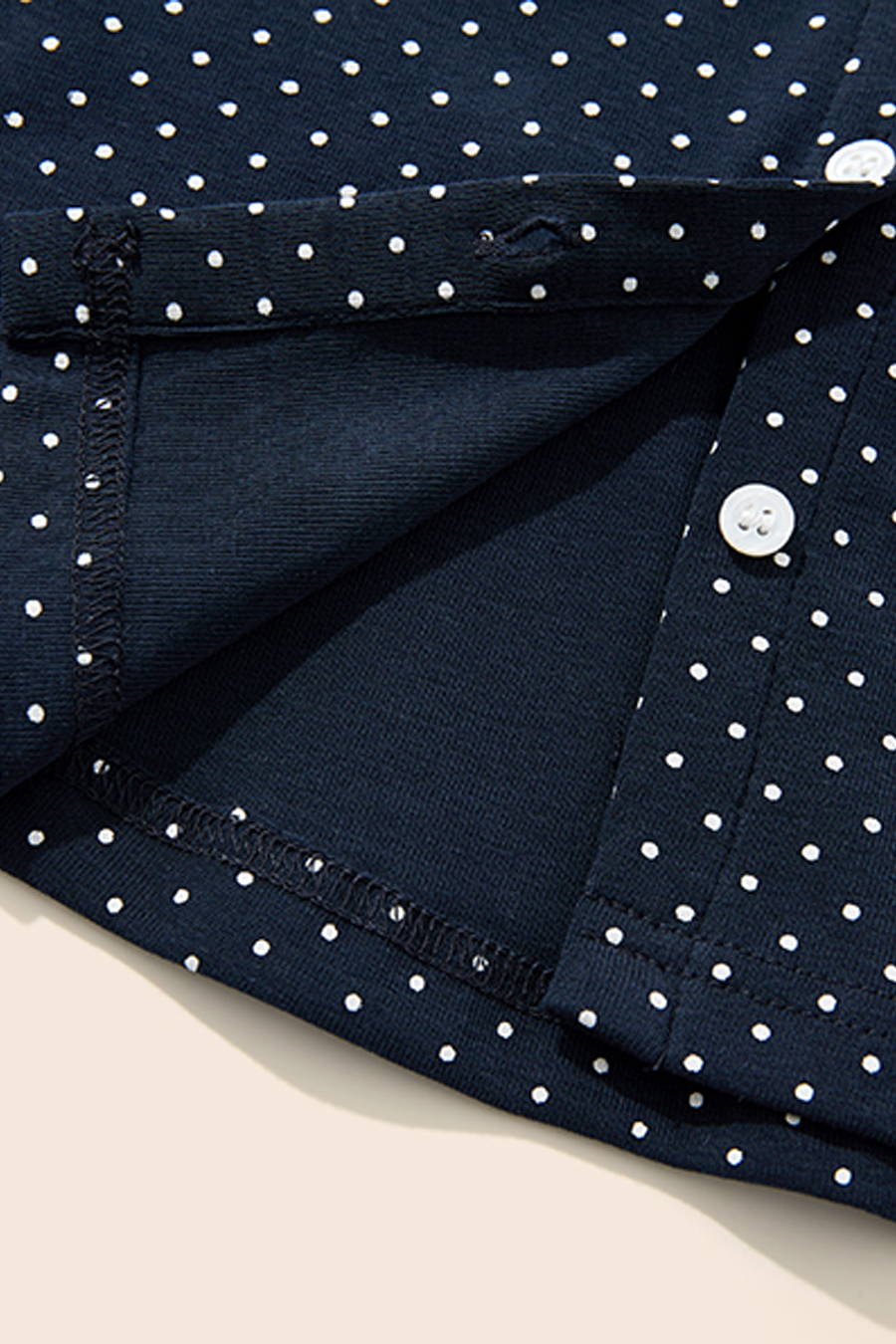 Cap Sleeve Polka Dot Blouse|yescci-YESCCI.com