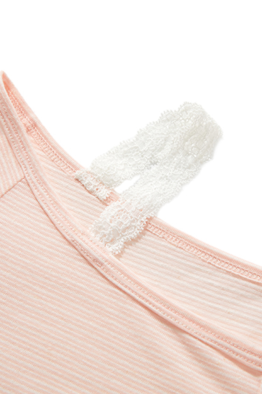 Lace Strap Textured Slip Dress|yescci-YESCCI.com
