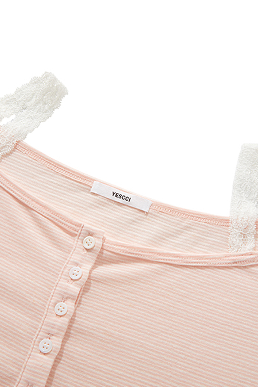 Lace Strap Textured Slip Dress|yescci-YESCCI.com