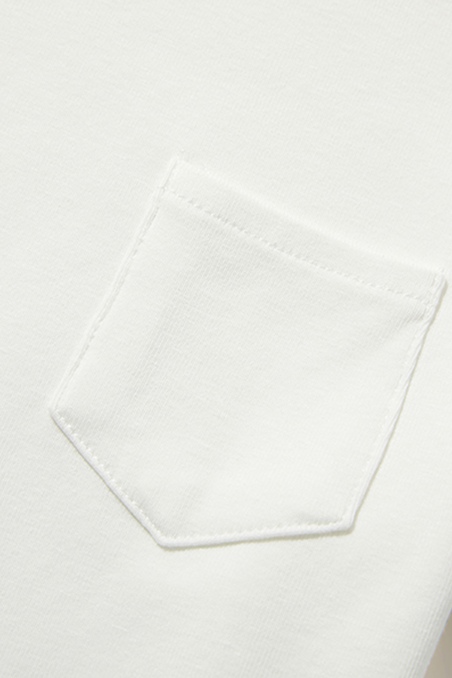 Casual Solid Color Pocket Tee|yescci-YESCCI.com