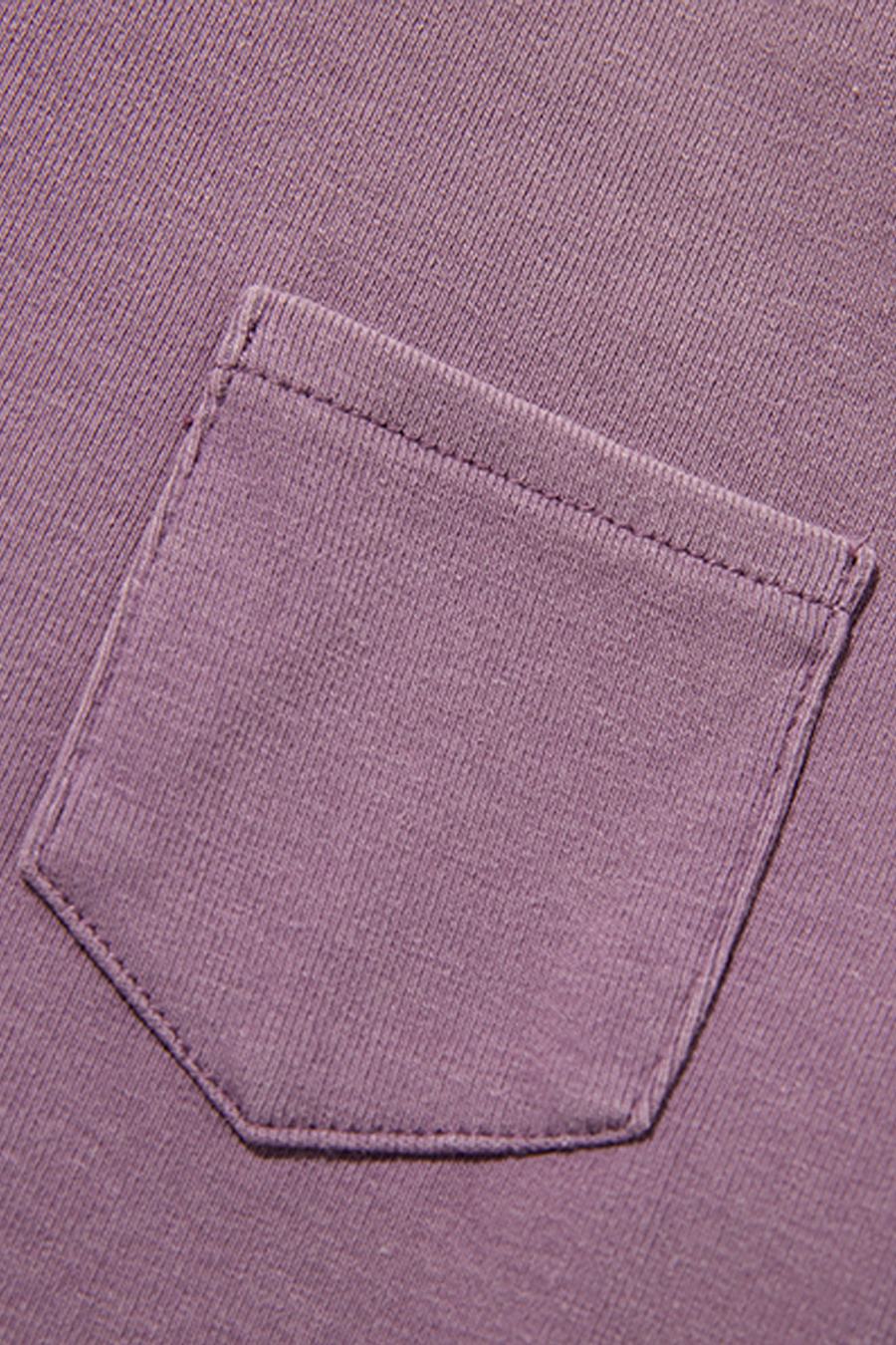 Casual Solid Color Pocket Tee|yescci-YESCCI.com