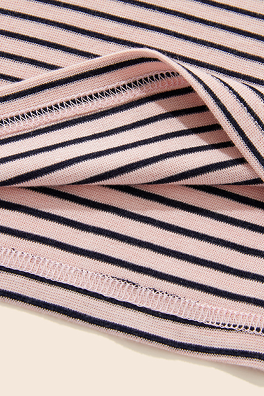 Striped Off-Shoulder Top|yescci-YESCCI.com