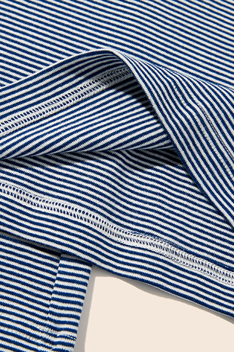Striped Drawstring Wide Leg Pants|yescci-YESCCI.com