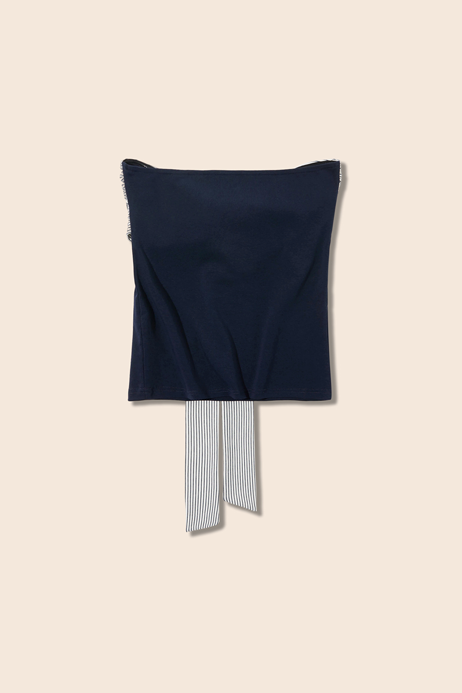 Bow Detail Strapless Tube Top|yescci-YESCCI.com