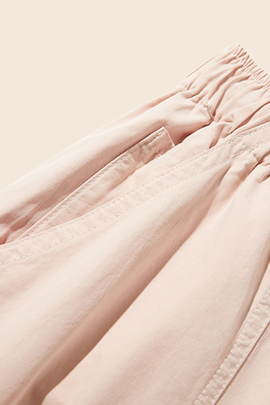Drawstring Waist Wide Leg Pants|yescci-YESCCI.com