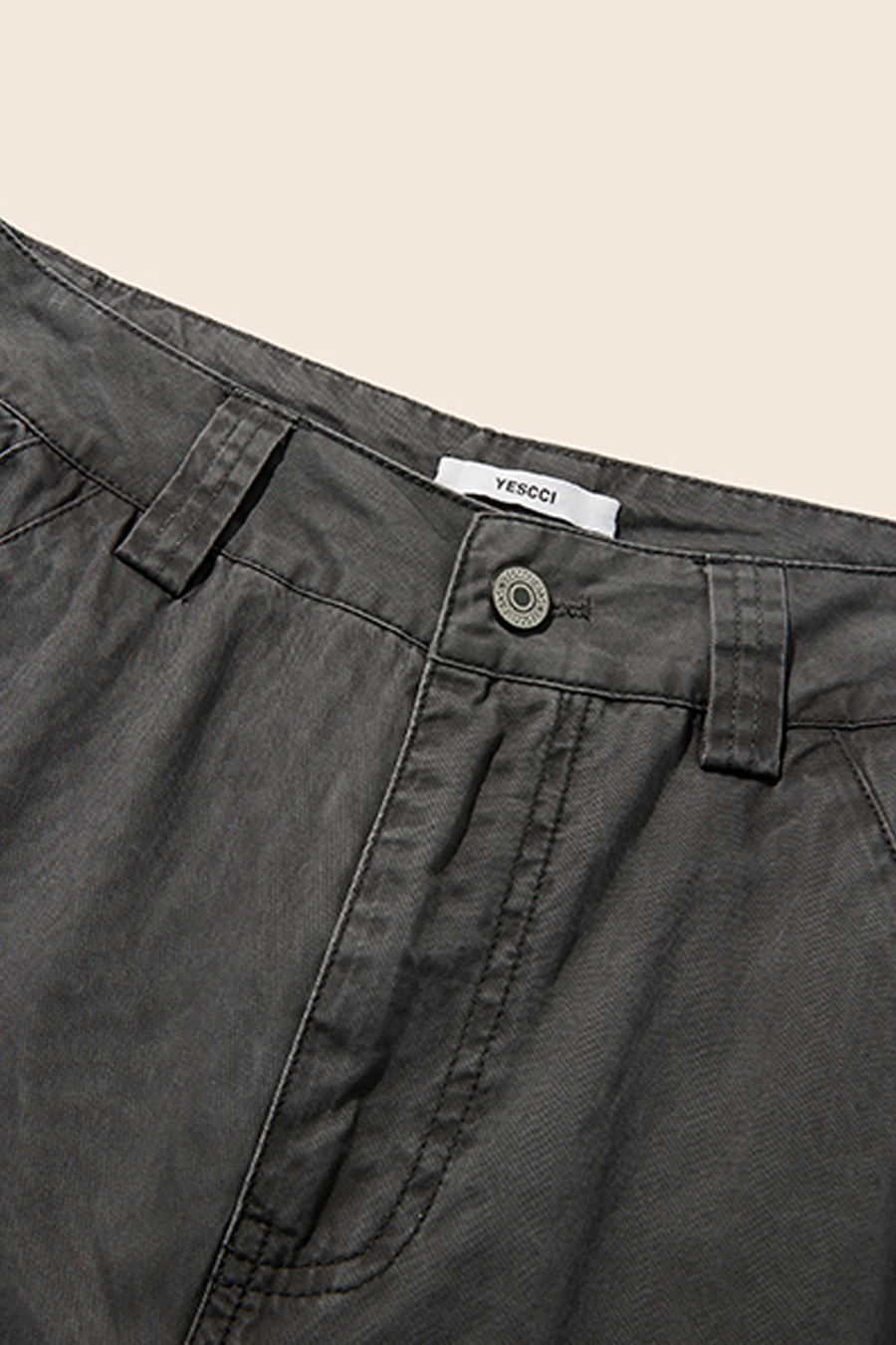Baggy Utility Trousers| yescci-YESCCI.com