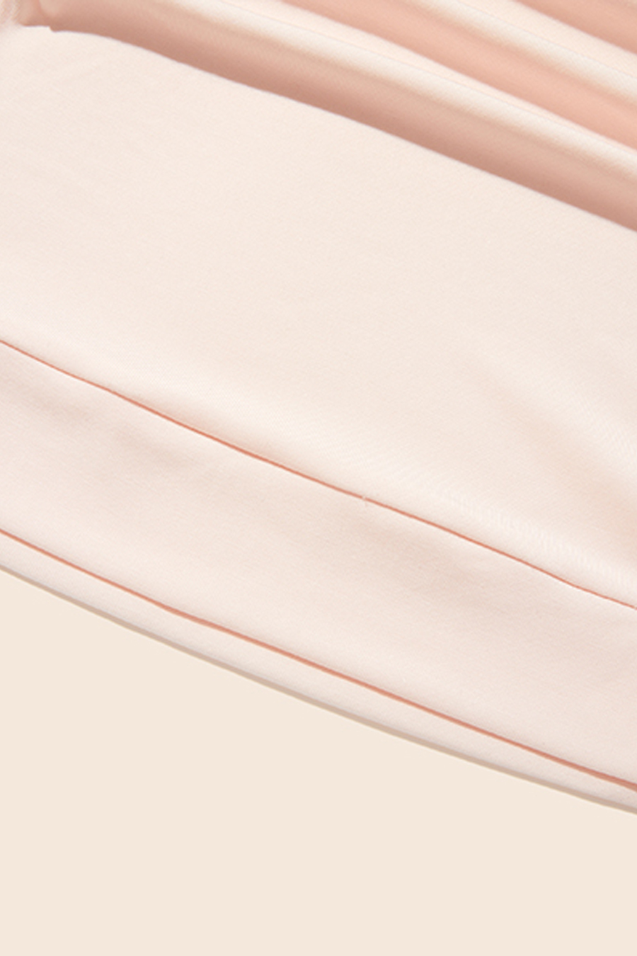 Lace Neckline Side Tie Knit Top|yescci-YESCCI.com