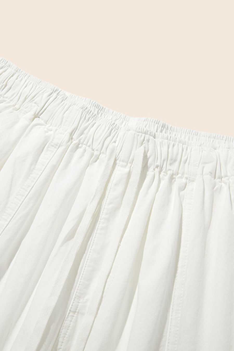 Drawstring Waist Wide Leg Pants|yescci-YESCCI.com