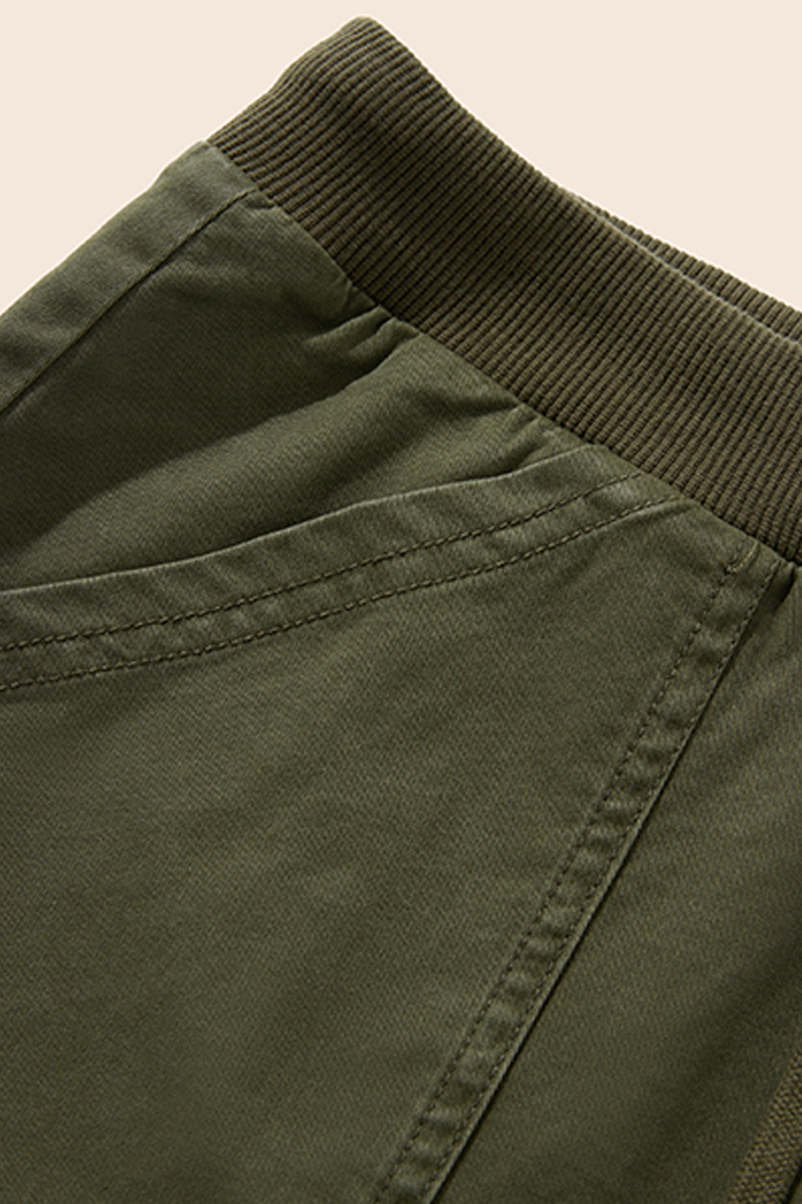 Elastic Waist Utility Mini Skirt|yescci-YESCCI.com