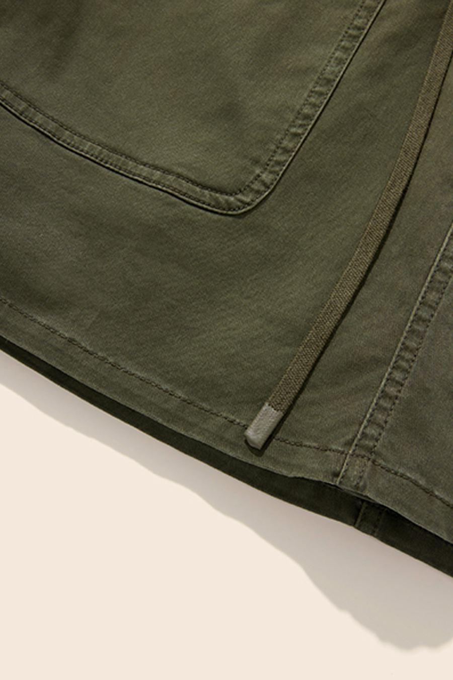 Elastic Waist Utility Mini Skirt|yescci-YESCCI.com