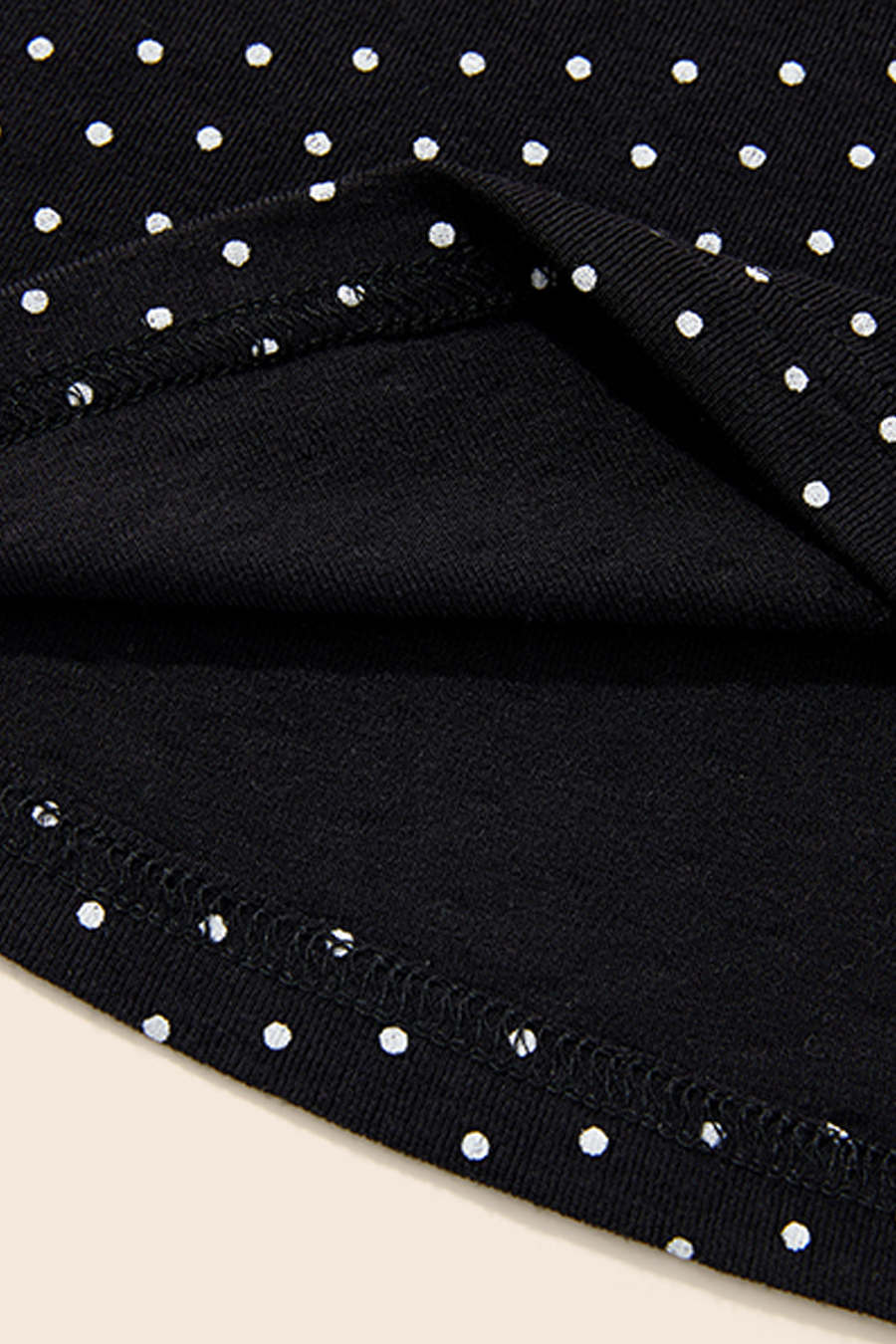 Polka Dot Bow Detail Cami|yescci-YESCCI.com