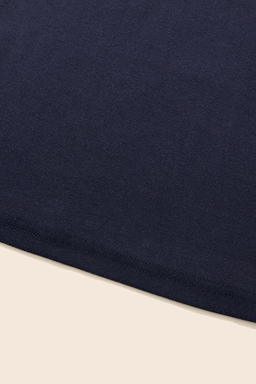 Lace Trim Off-Shoulder Tee|yescci-YESCCI.com