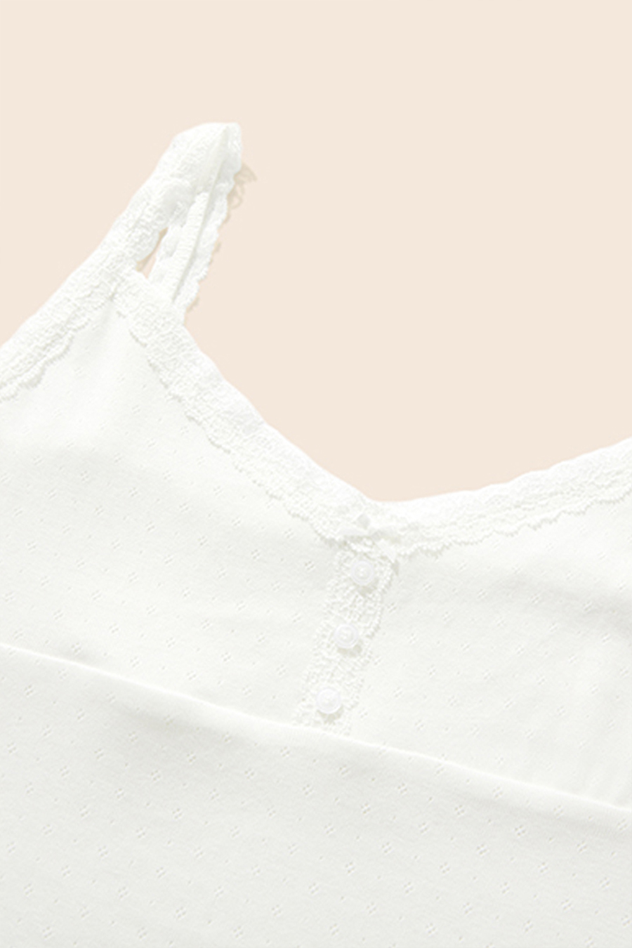 V-Neck Lace Camisole|yescci-YESCCI.com