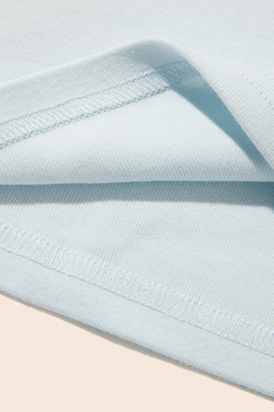 U-Neck Short Sleeve Top|yescci