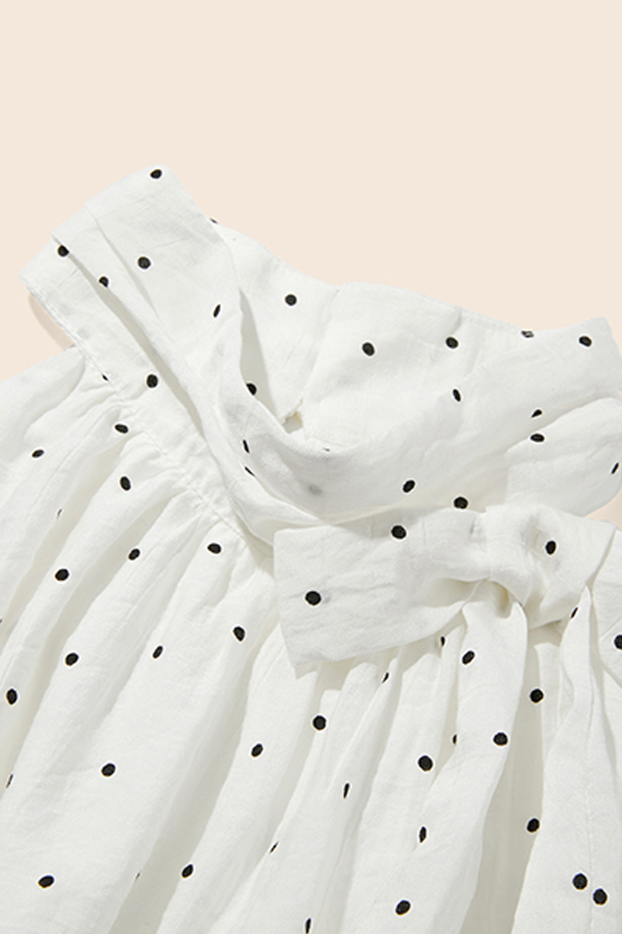 Halter Polka Dot Dress|yescci-YESCCI.com