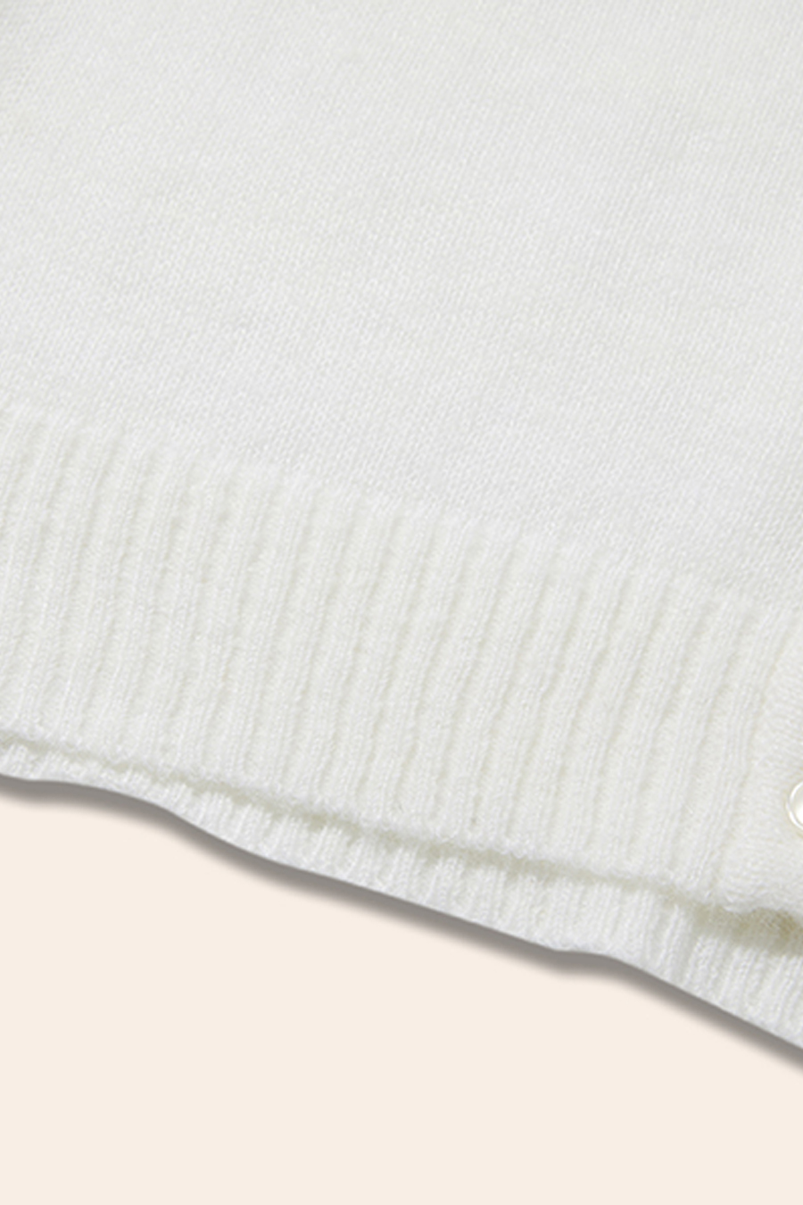 Delicate Scallop Edge Knit Top|yescci-YESCCI.com