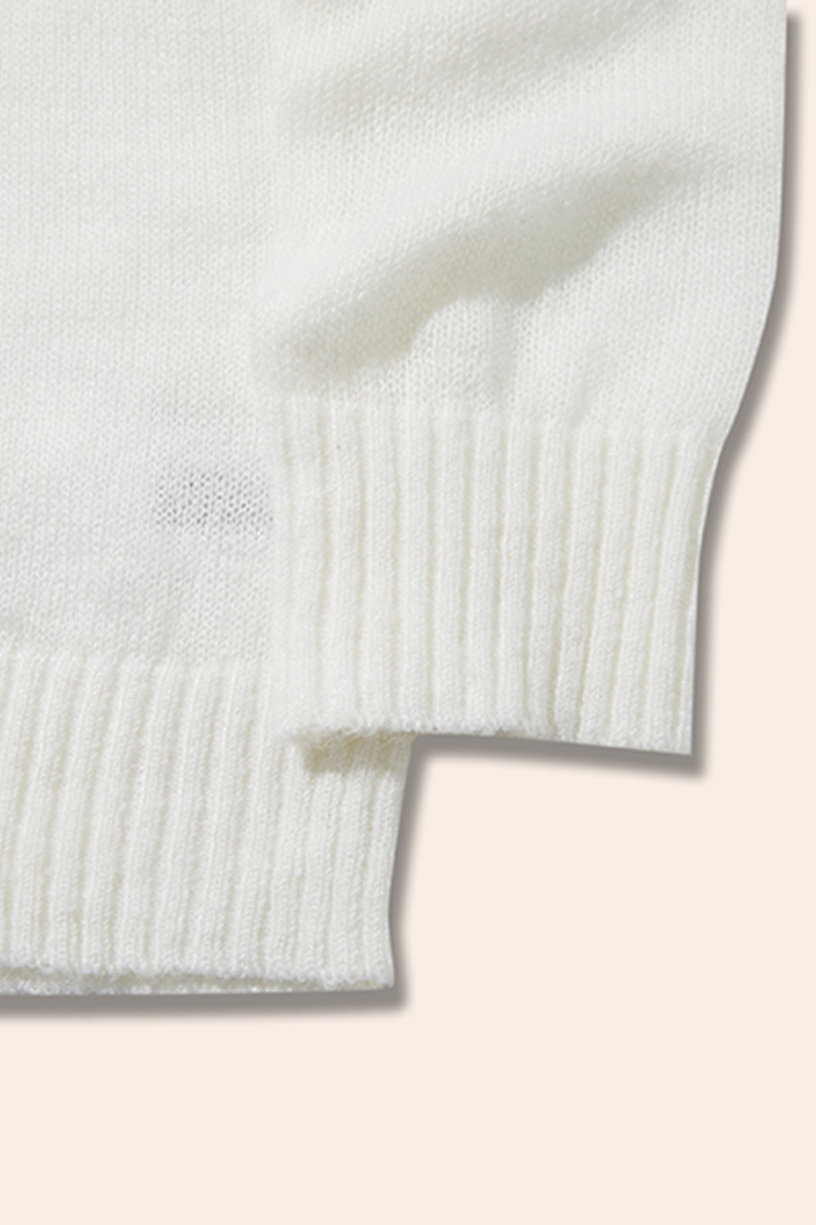 Delicate Scallop Edge Knit Top|yescci-YESCCI.com
