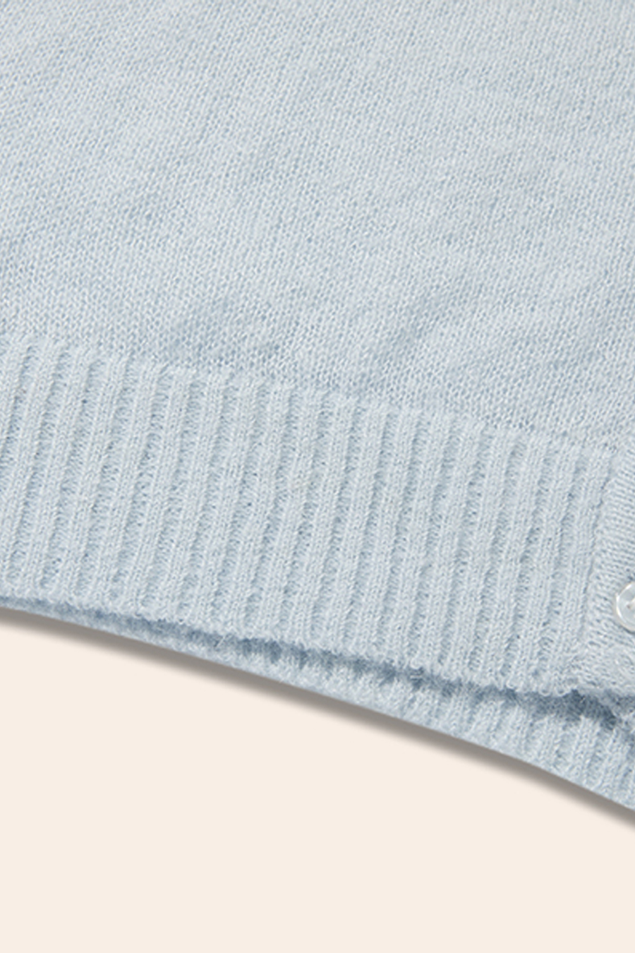 Delicate Scallop Edge Knit Top|yescci-YESCCI.com