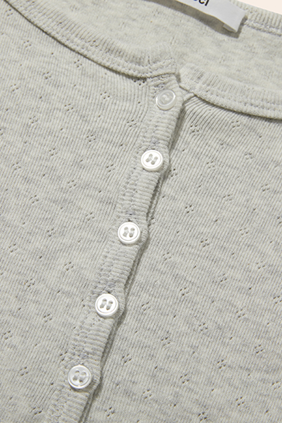 Henley Neck Long Sleeve Top|yescci-YESCCI.com
