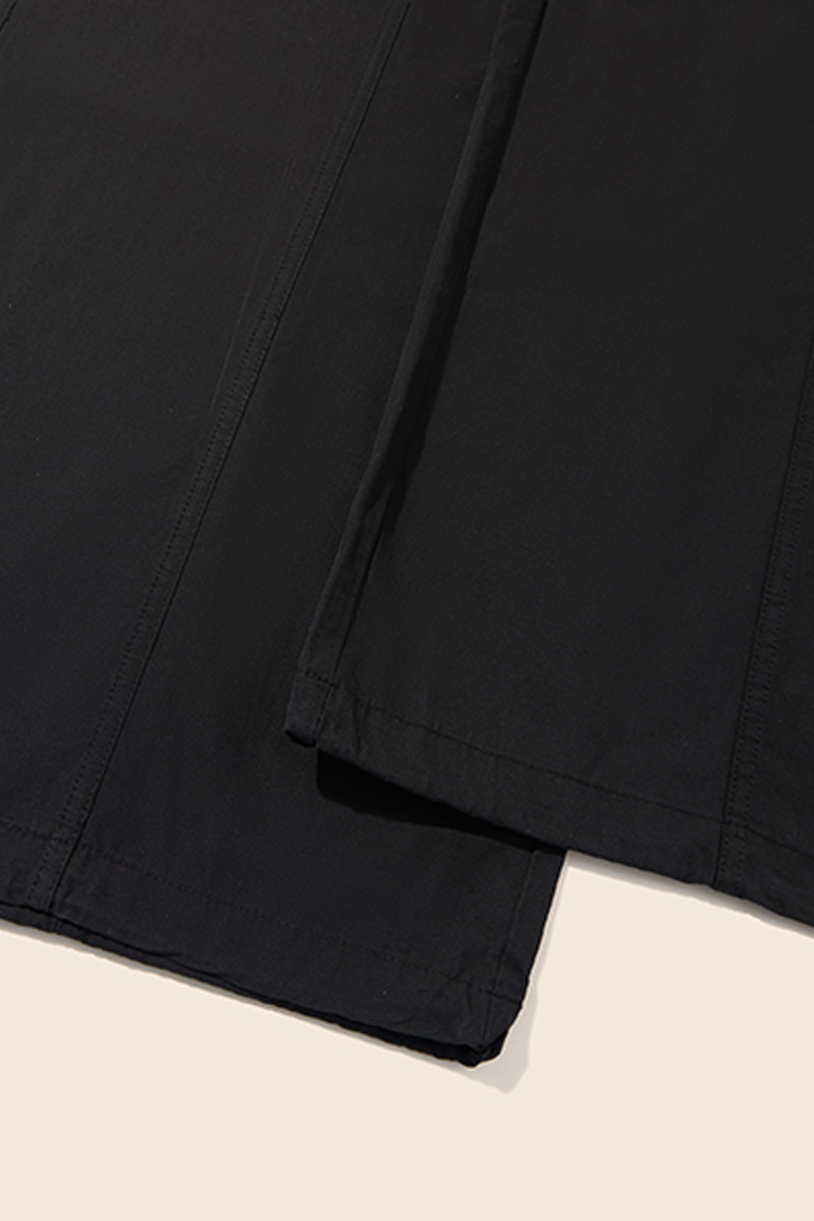 Drawstring Waist Wide Leg Pants|yescci-YESCCI.com