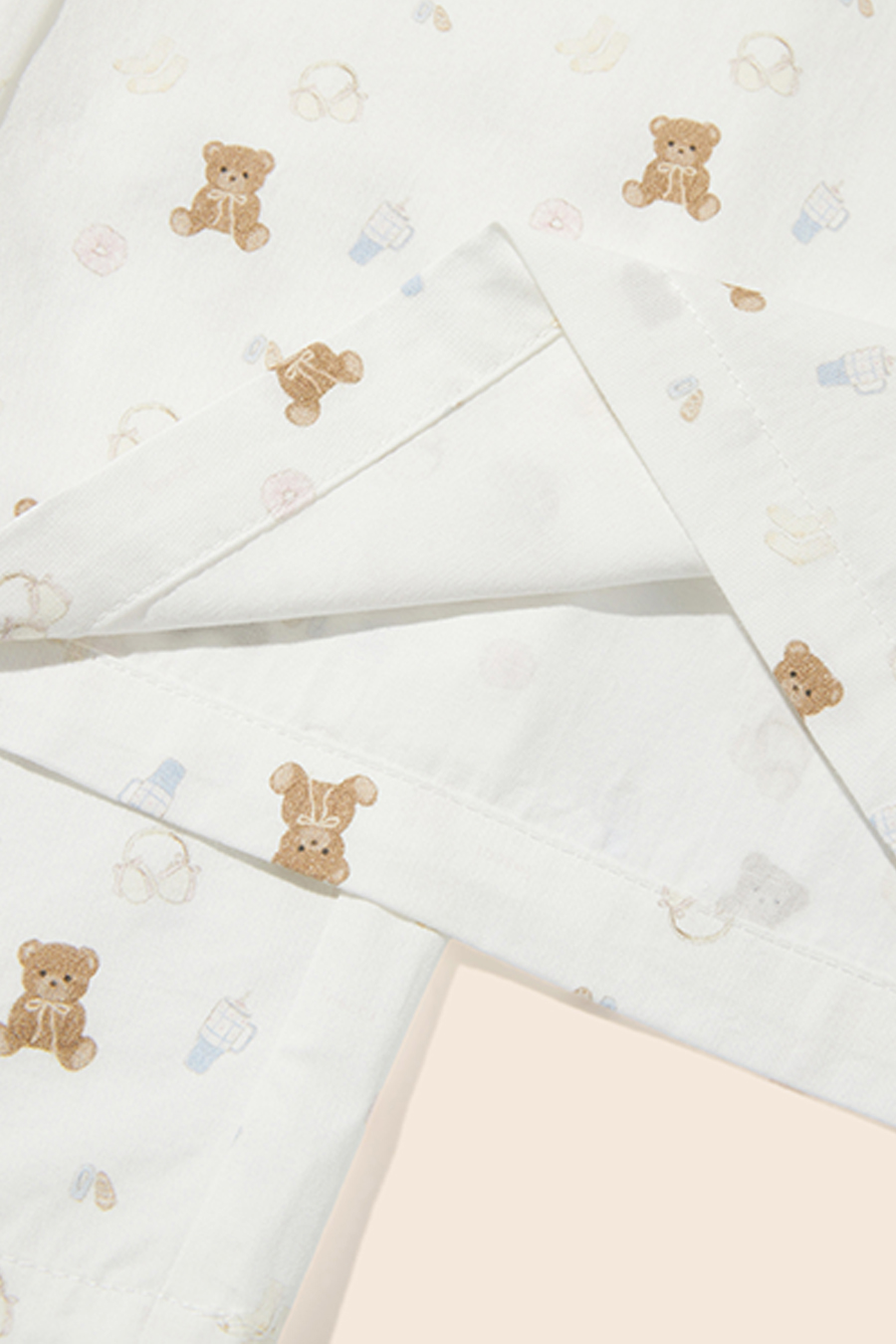 Bear Print Casual Pants|yescci