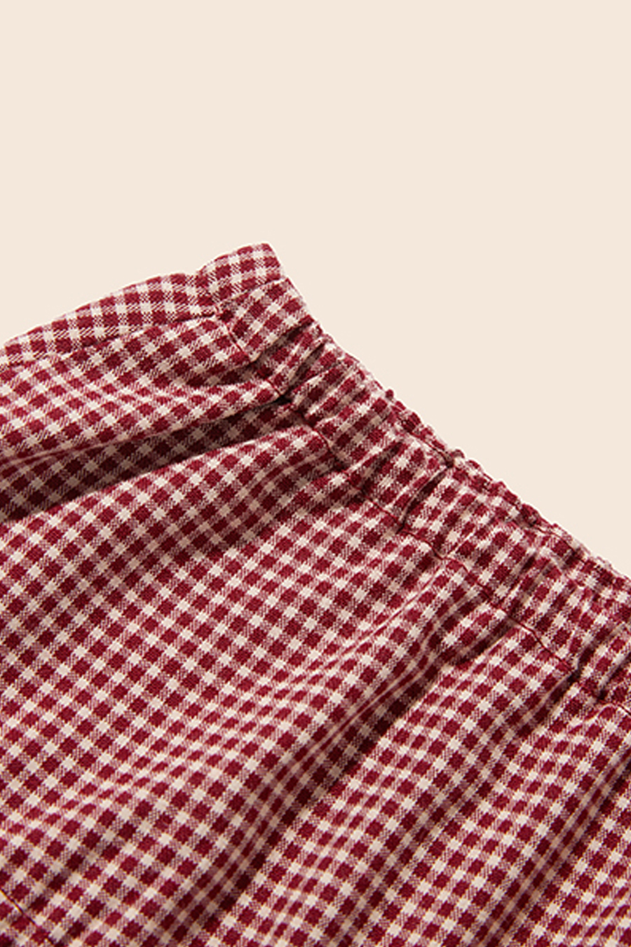 Vintage Plaid Tiered Skirt|yescci-YESCCI.com