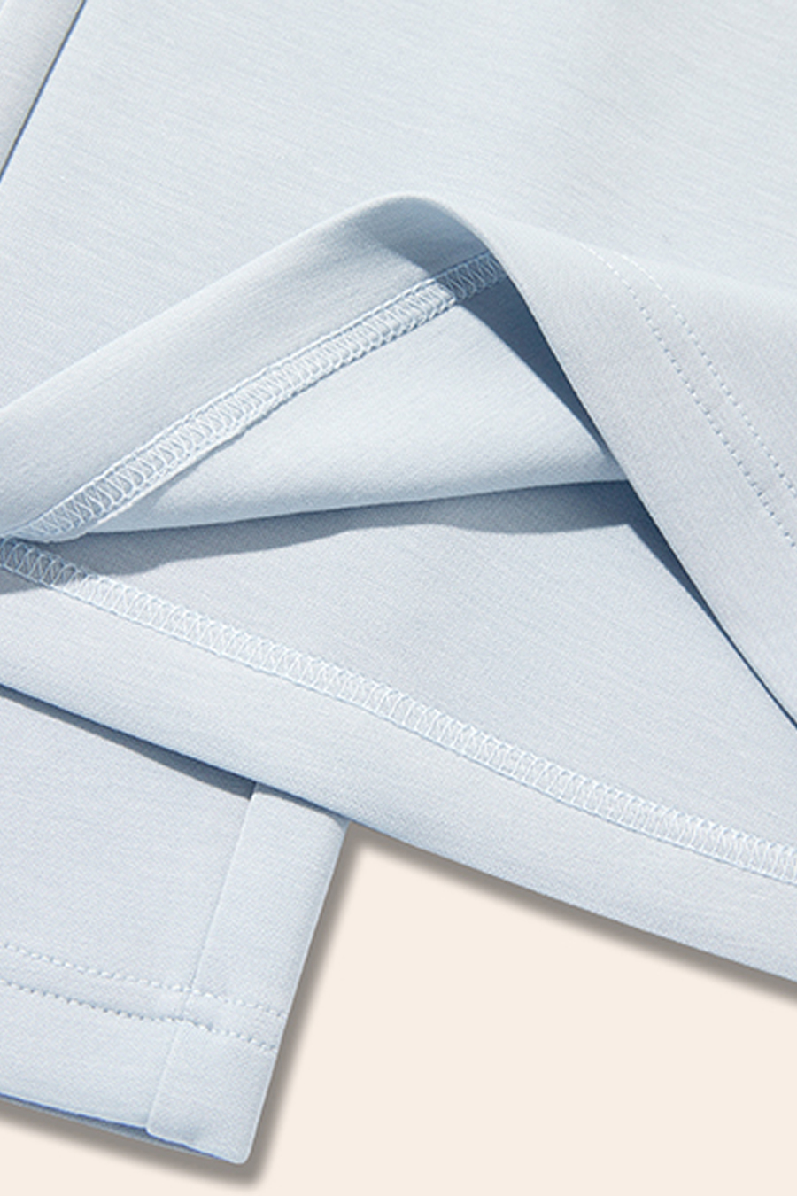 Blue Casual Pants|yescci-YESCCI.com