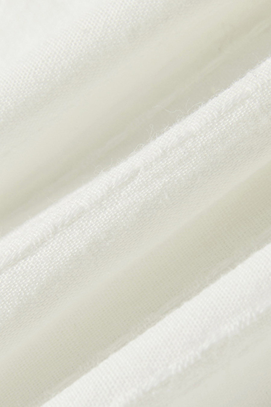 Eyelet Trim Ruffle Strap White Top|yescci-YESCCI.com