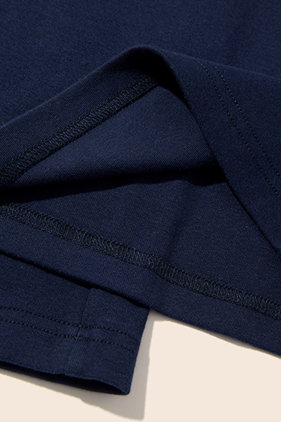 Blue Printed Casual Pants|yescci-YESCCI.com