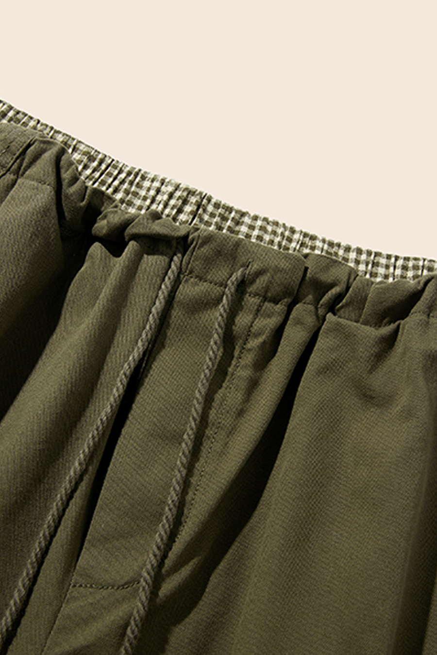 Elastic Waist Cargo Pants|yescci-YESCCI.com