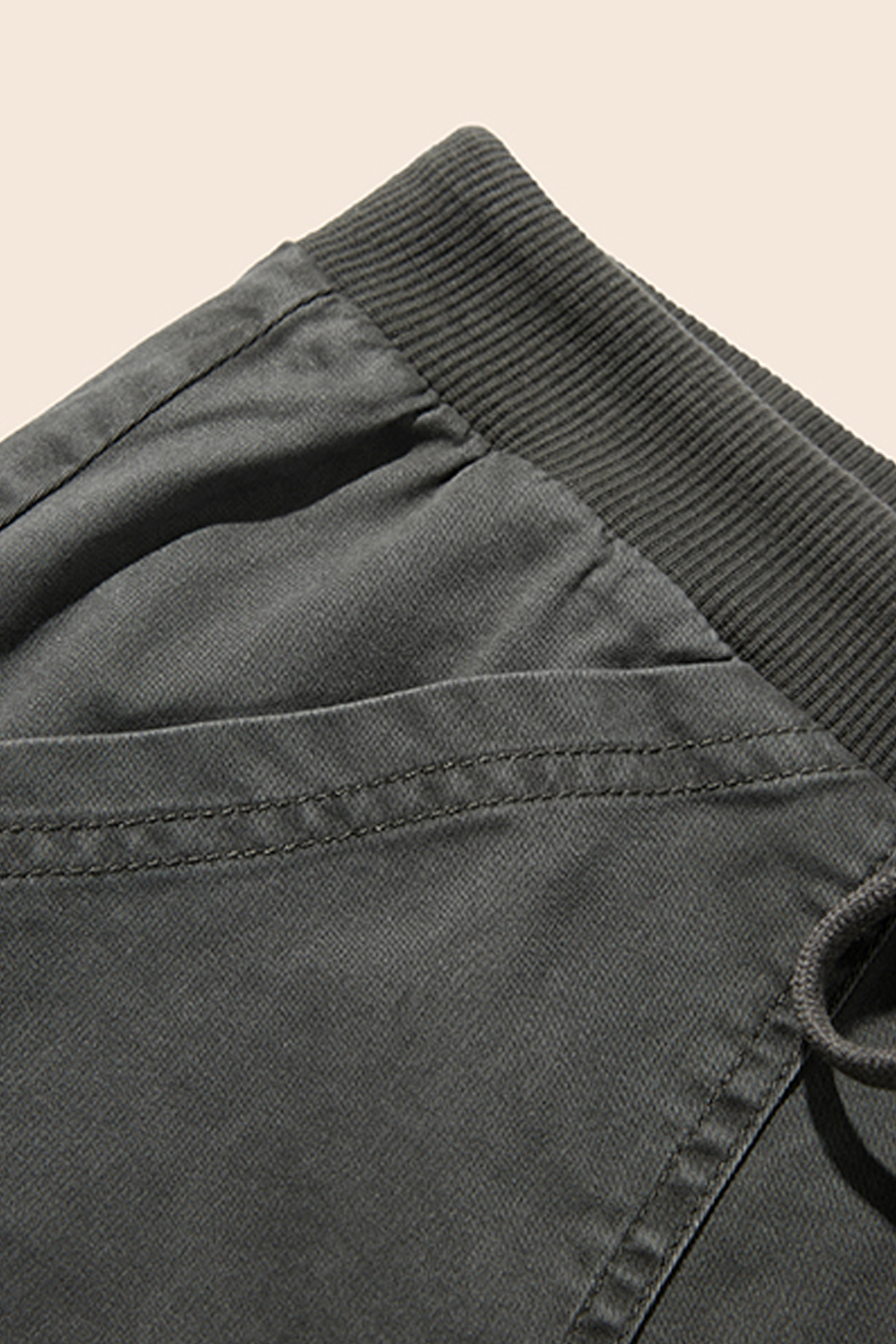 Elastic Waist Utility Mini Skirt|yescci-YESCCI.com