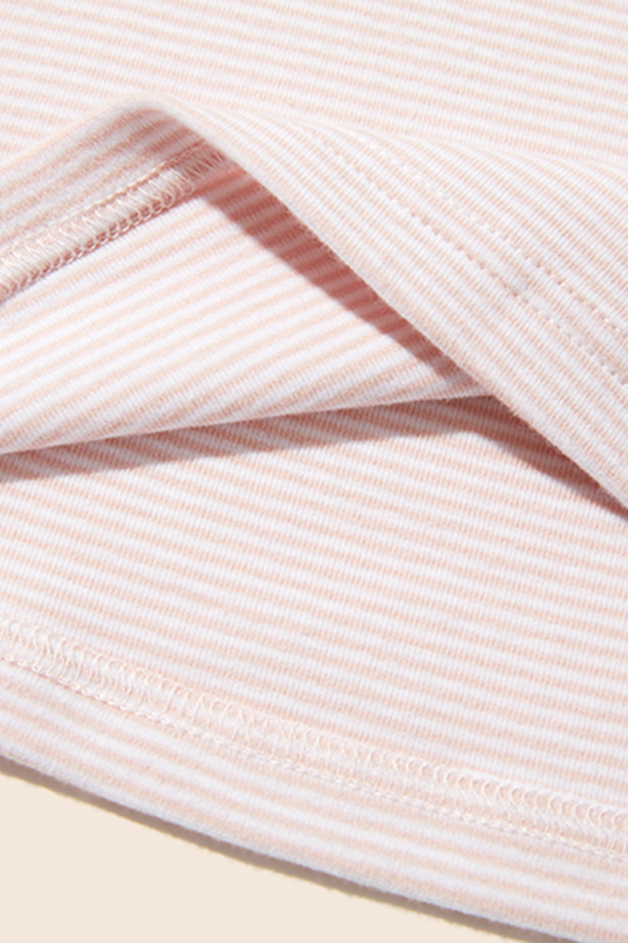 Off-Shoulder Striped Knit Top|yescci