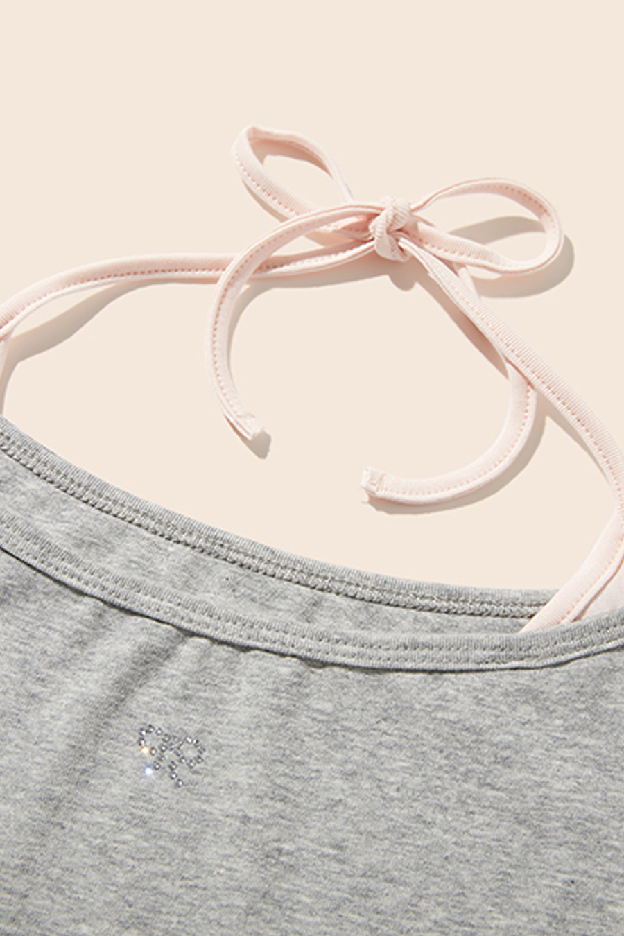 Off-Shoulder Halter Tie Top|yescci-YESCCI.com