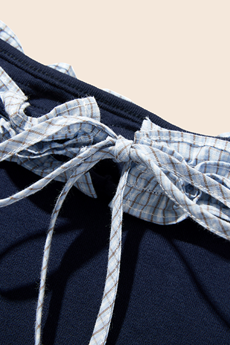 Ruffle Trim Off-Shoulder Casual Top|yescci