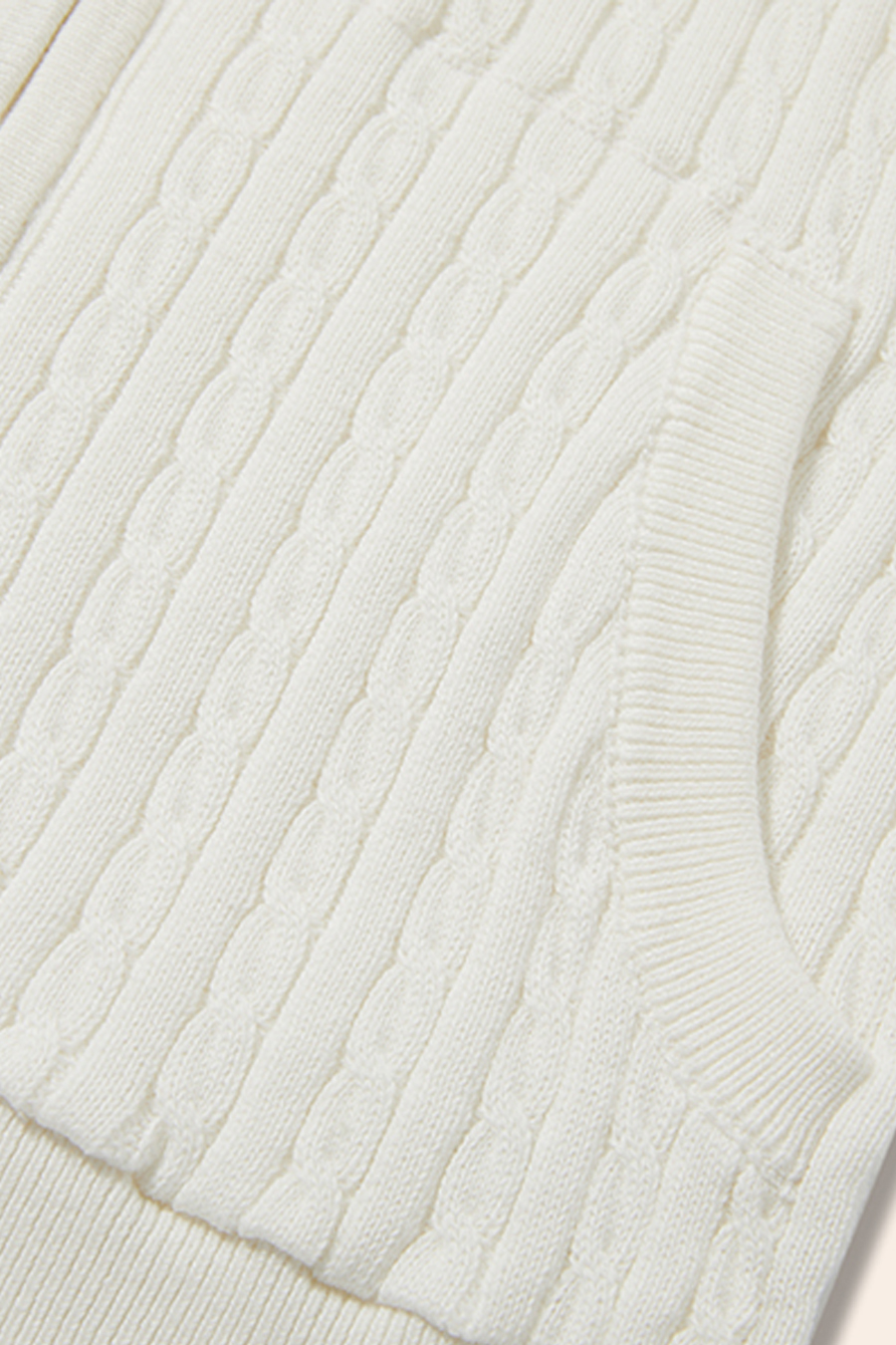 Textured Knit Hooded Jacket|yescci-YESCCI.com