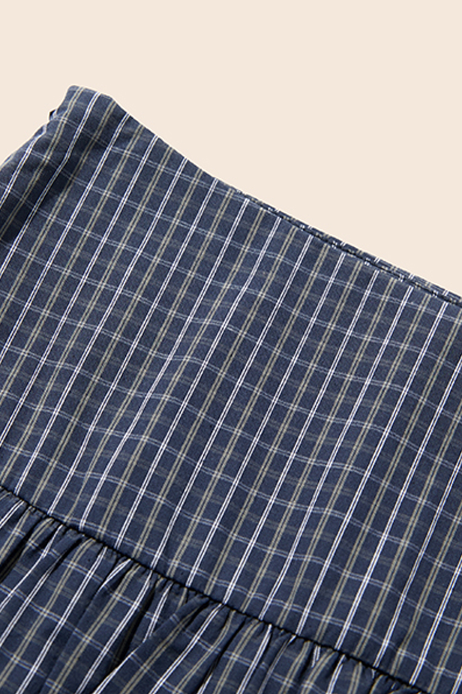 Preppy Style Plaid Ruffle Skirt|yescci-YESCCI.com