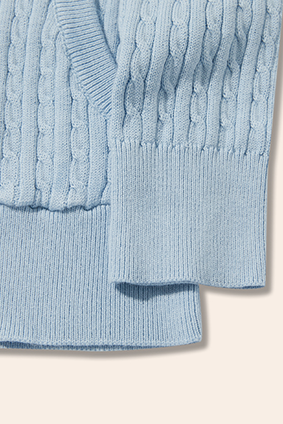 Textured Knit Hooded Jacket|yescci-YESCCI.com