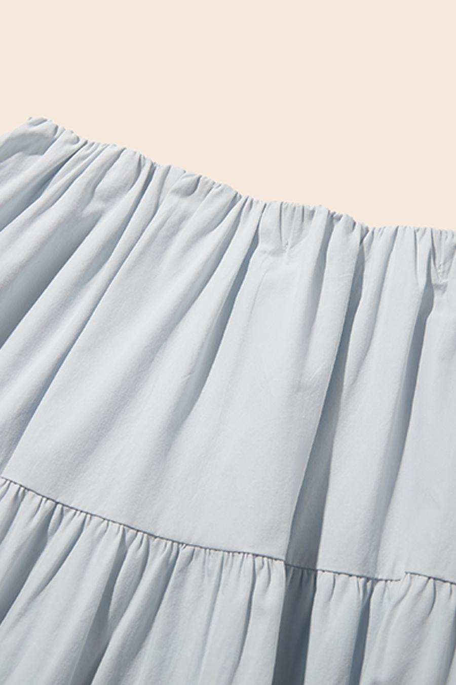 Tiered Lace Hem Maxi Skirt|yescci