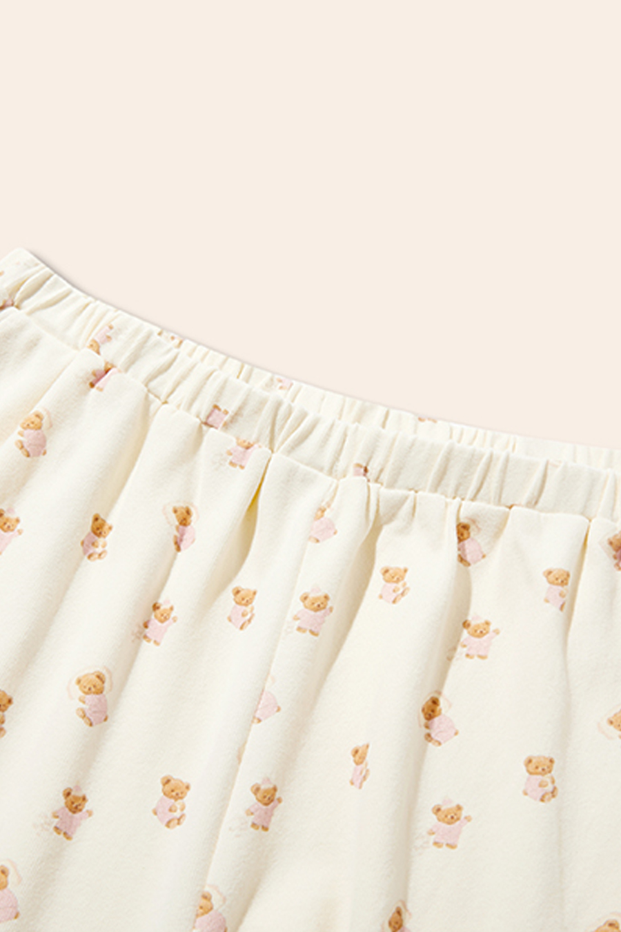 Bear Print Casual Pants|yescci-YESCCI.com