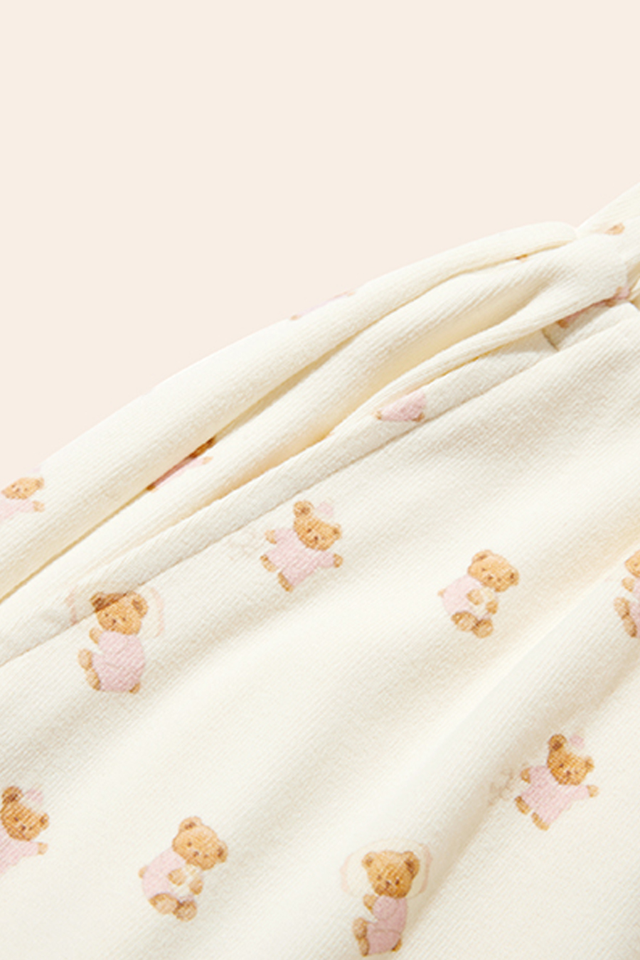 Bear Print Casual Pants|yescci-YESCCI.com