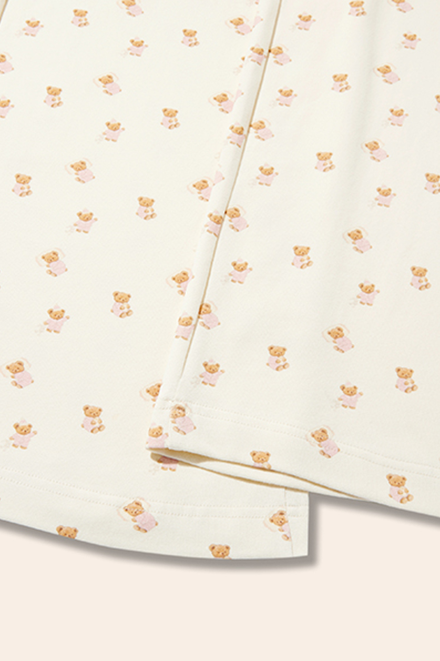 Bear Print Casual Pants|yescci-YESCCI.com