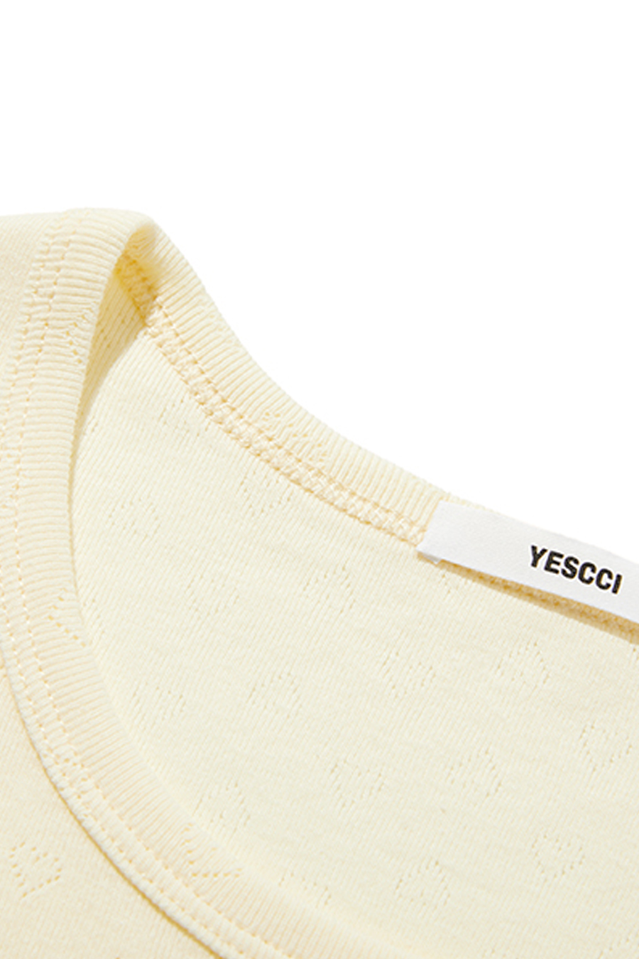 Lace Trim T-Shirt|yescci-YESCCI.com
